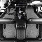 Titanmats Custom Fit Car Floor Mats – Y-Pattern Leather with Loop Pile Carpet | Waterproof Luxury Interior Liners