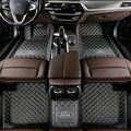 Ford Luxury Diamond Stitching Leather Car Floor Mats – Custom Fit | Waterproof | with Logo