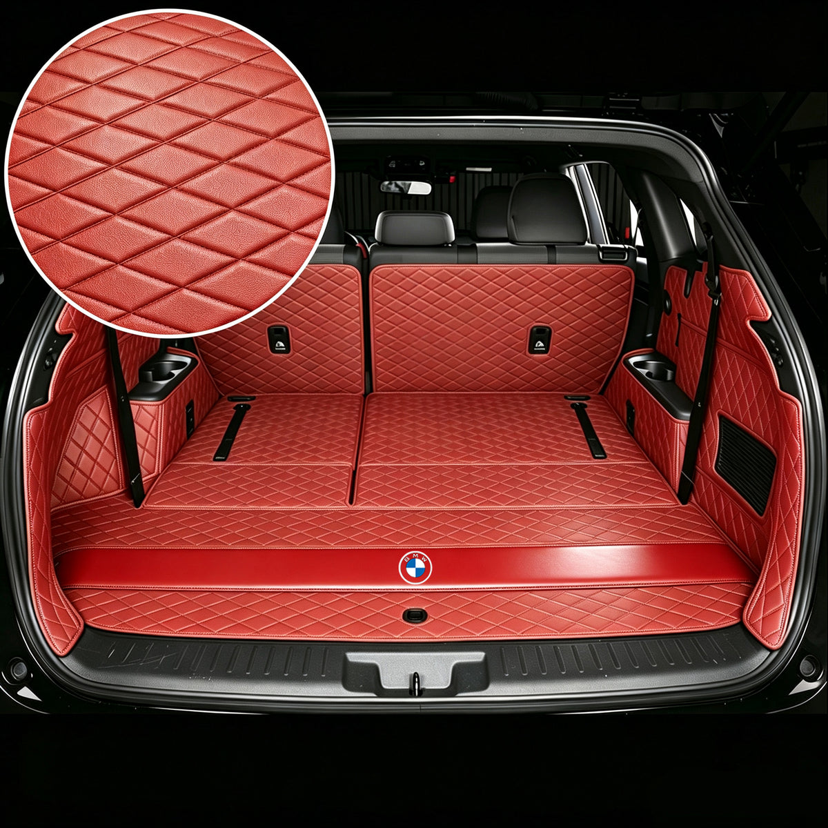 BMW Logo Custom Cargo Liner – Premium All-Weather Trunk Mat for BMW