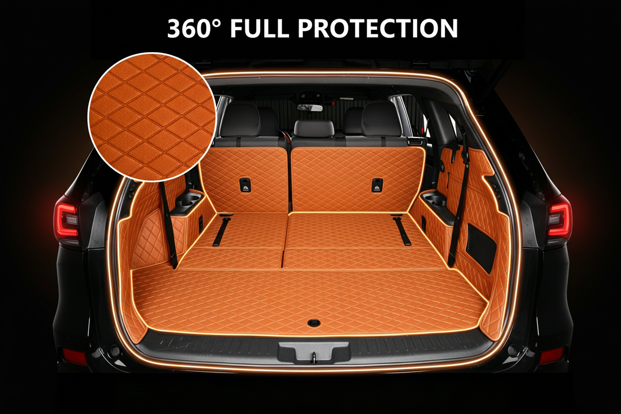 360° Full Protection - Orange Diamond Mat Hero Poster