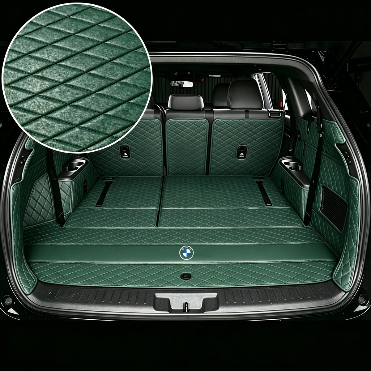 BMW Logo Custom Cargo Liner – Premium All-Weather Trunk Mat for BMW
