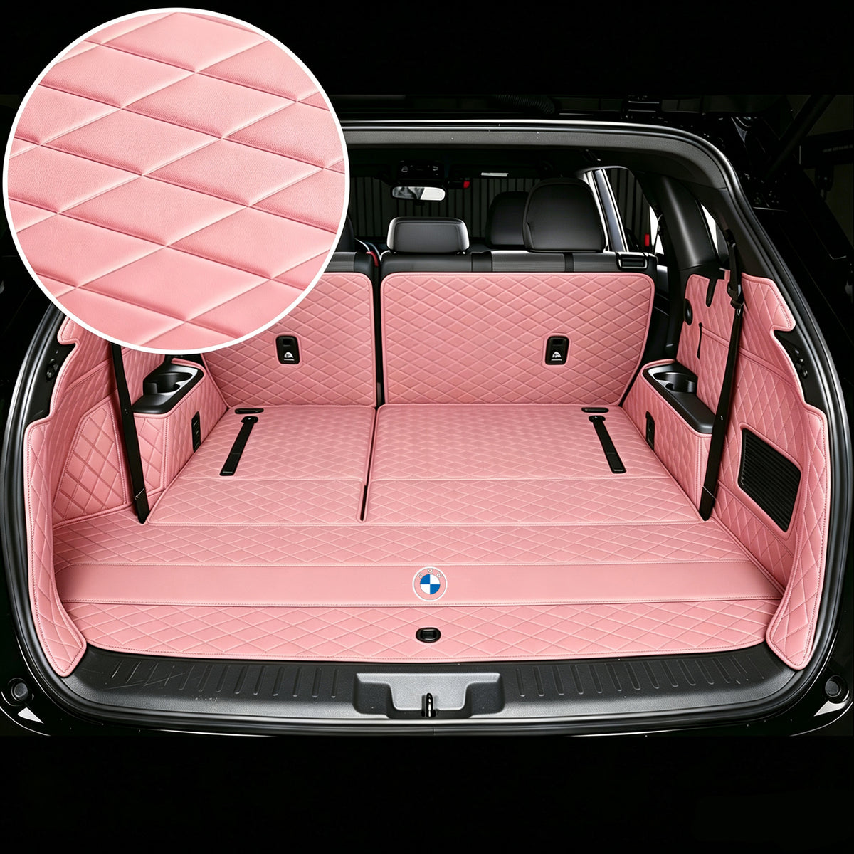 BMW Logo Custom Cargo Liner – Premium All-Weather Trunk Mat for BMW