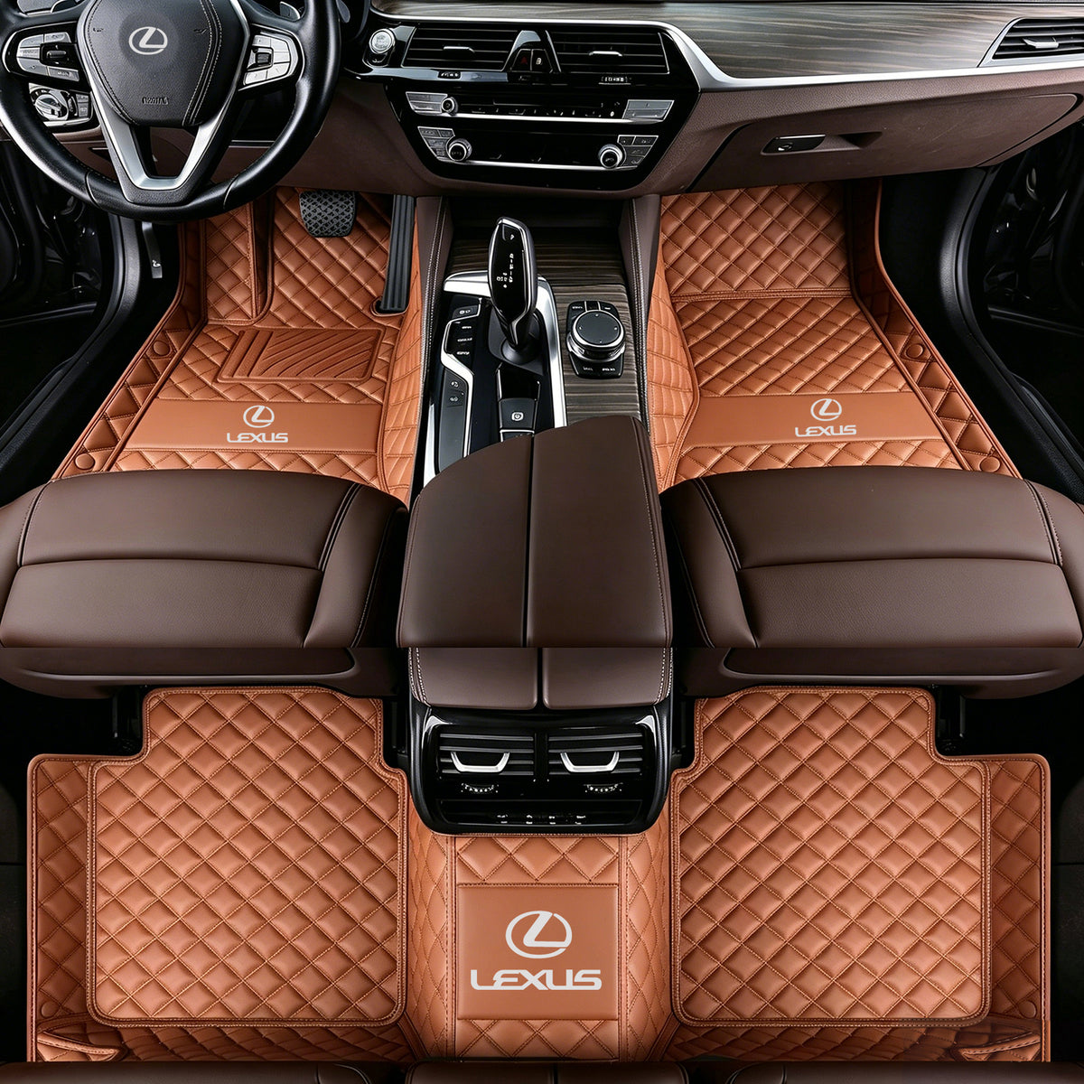Lexus Custom-Fit Floor Mats | Full-Coverage Protection, with Logo